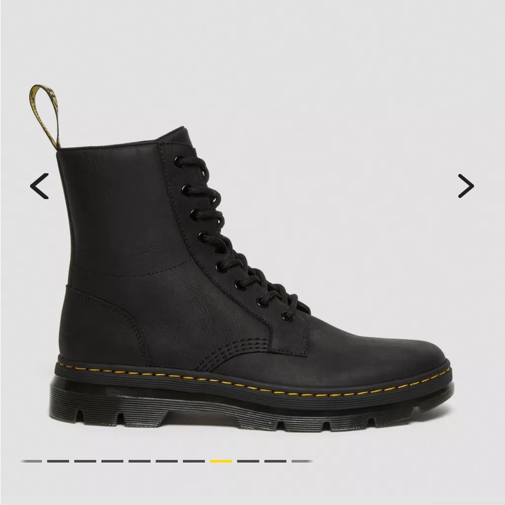 DR. MARTENS COMBS LEATHER CASUAL BOOTS - Picture 14 of 16
